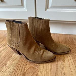 Golden Goose Brushed Suede Sunset Ankle Boot